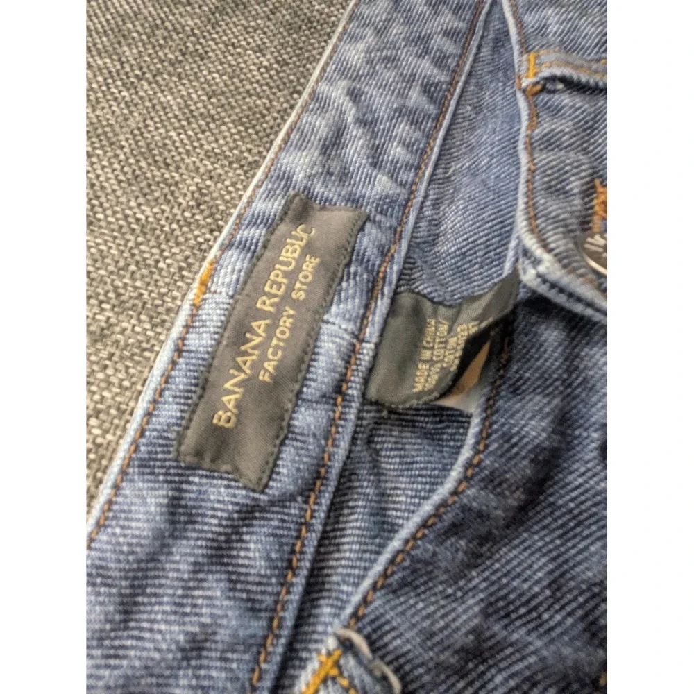 Banana Republic‎ Jeans Men's 36x30 Blue Denim Cotton Medium Wash Straight Pants